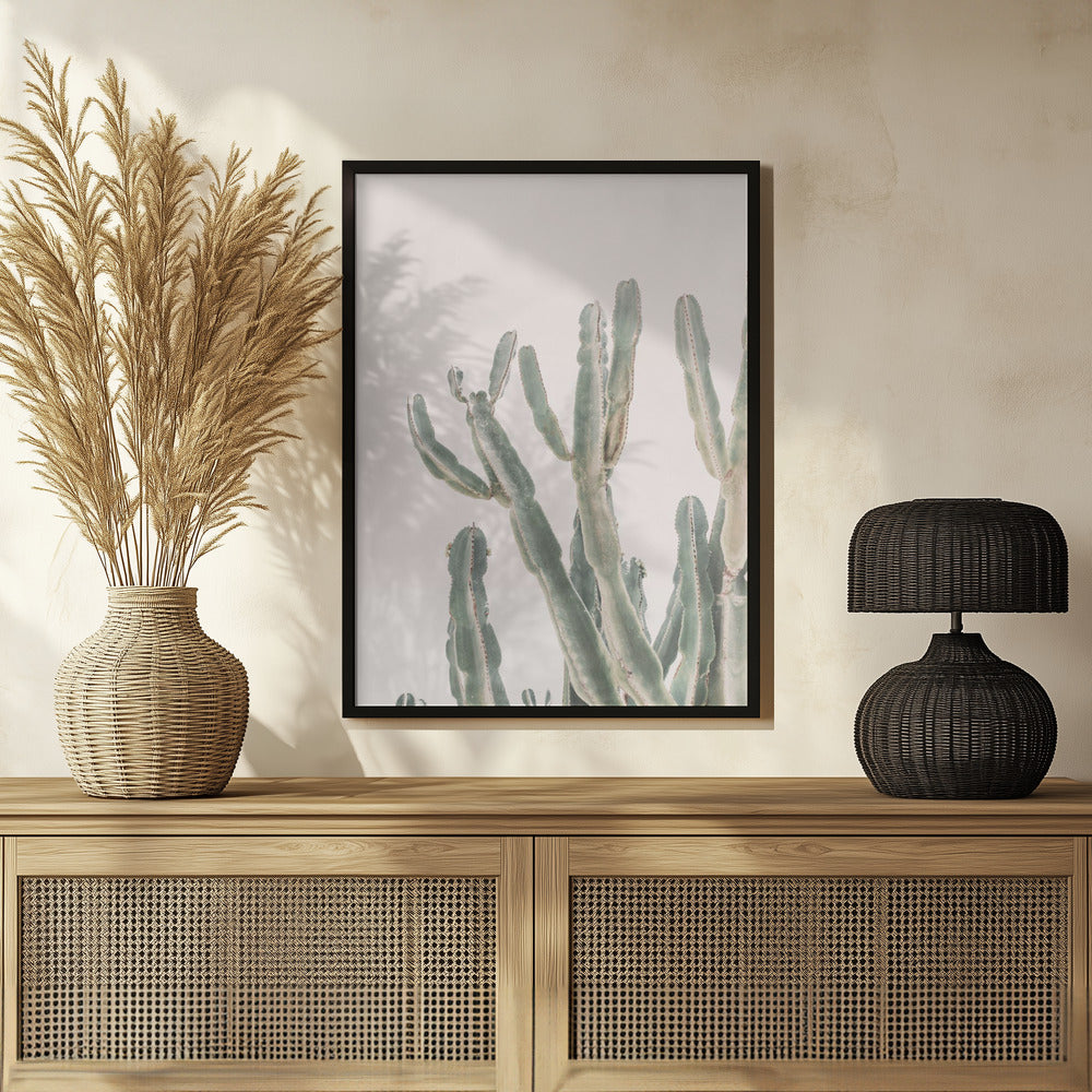 Sunrise Cactus Poster