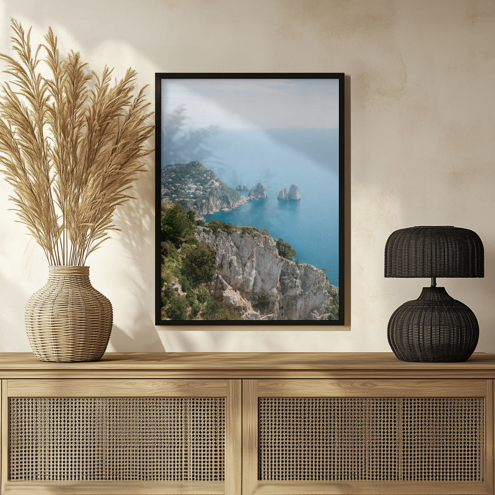 Coast of Capri Italy Poster