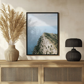 Mount Solaro Capri Poster