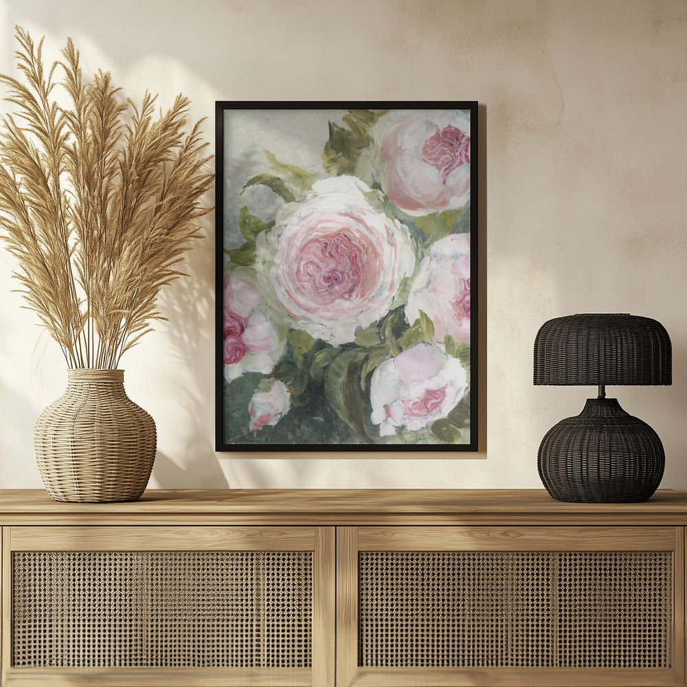 Freyia painterly florals Poster