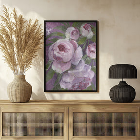 Rylee painterly roses Poster