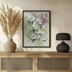 Haneul painterly bouquet Poster