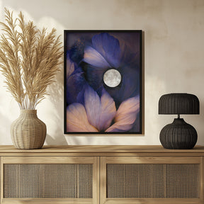 The Moon Flowers Poster