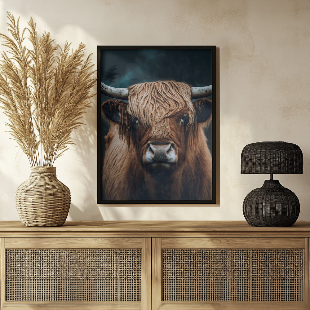 Highland Cow Poster