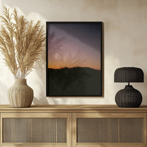 Dune Grass Sunset Poster