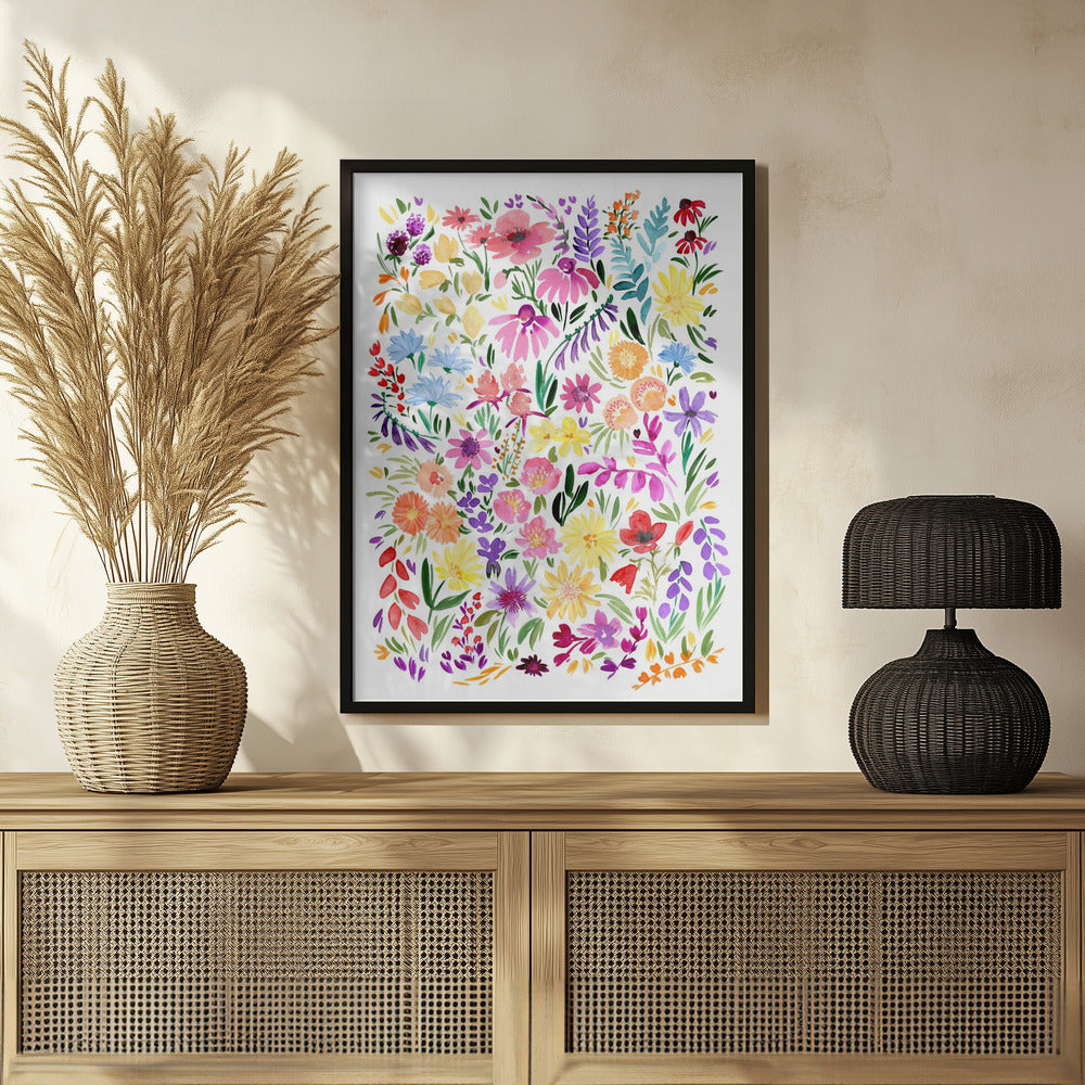 Wildflower meadow Poster