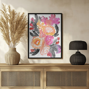 Olympe florals II Poster