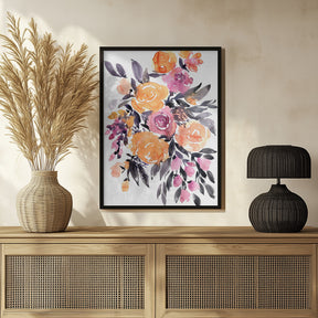 Paloma bouquet Poster