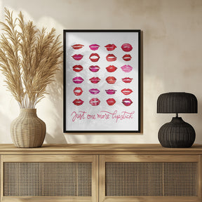 Just one more lipstick Poster