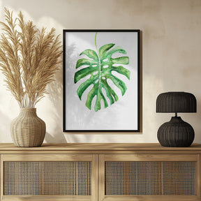 Monstera Leaf Poster