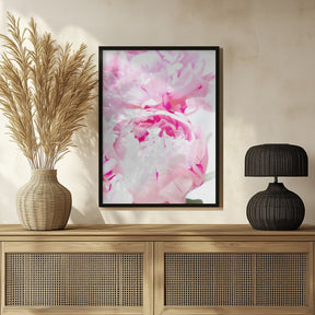 Pink peony X Poster