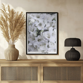 Distressed freesias II Poster