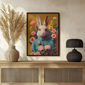 Mr Easter Bunny Poster