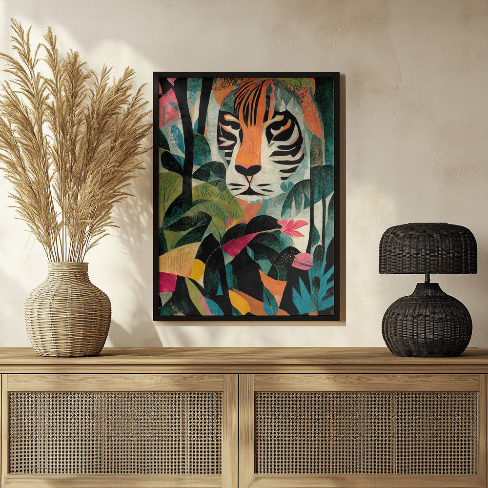 Jungle Tiger Poster