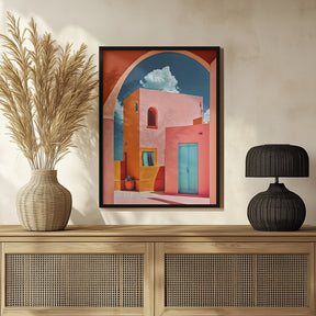 The Pink Village Poster