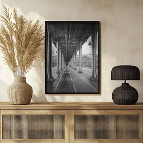 Bir Hakeim bridge Poster