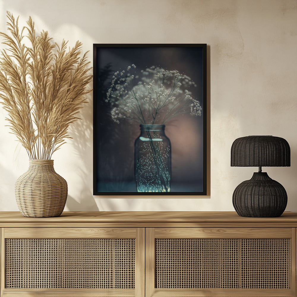 Sparkling Vase Poster