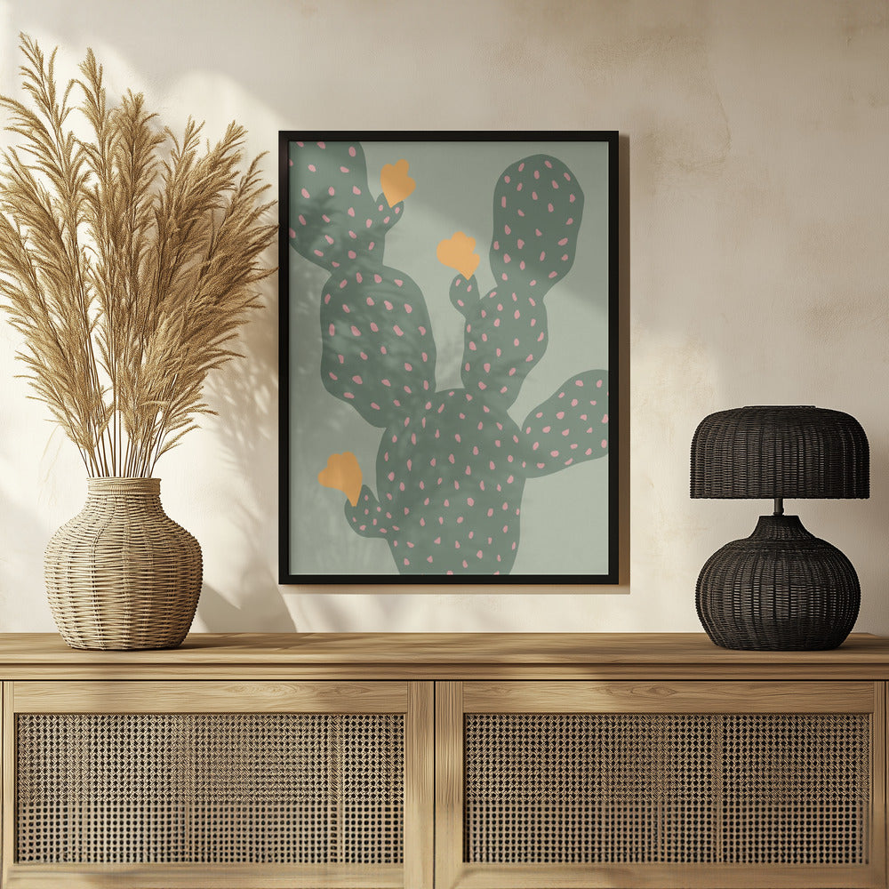 Cactus Green Poster