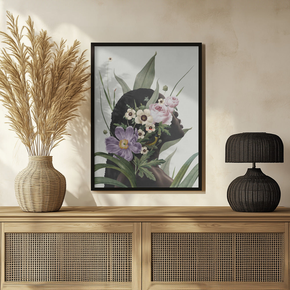 Purple flower Poster