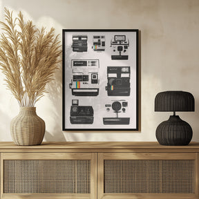 Instant Camera Collection Poster