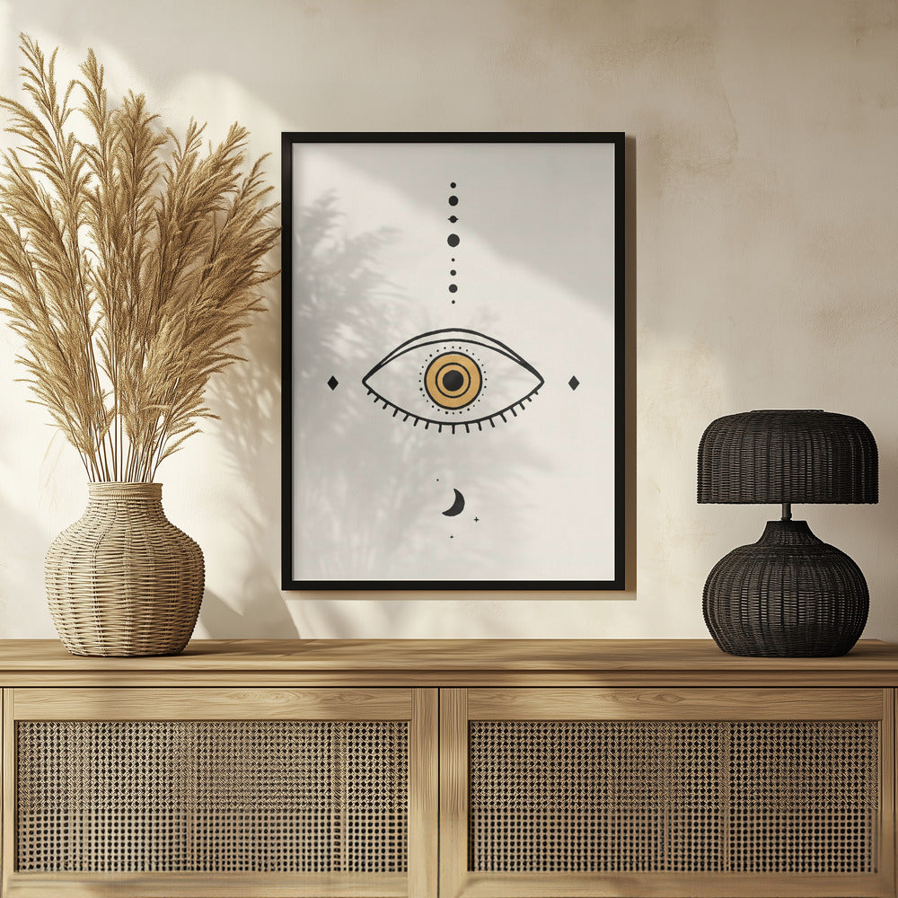 Universe Eye Poster