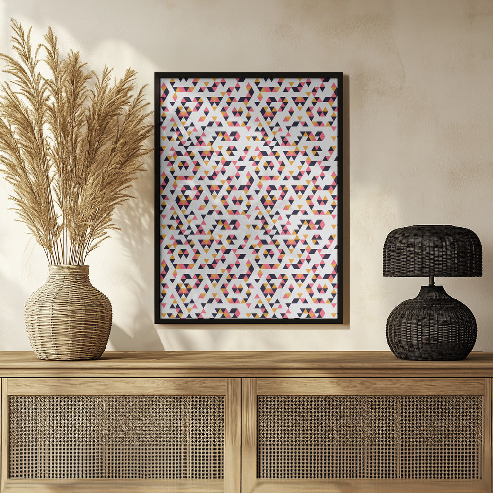 Modern Flowers Poster