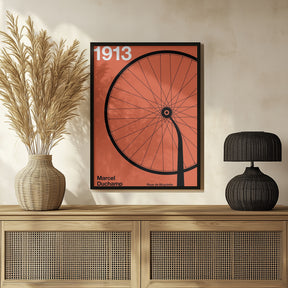 1913 Roue De Bicyclette Poster