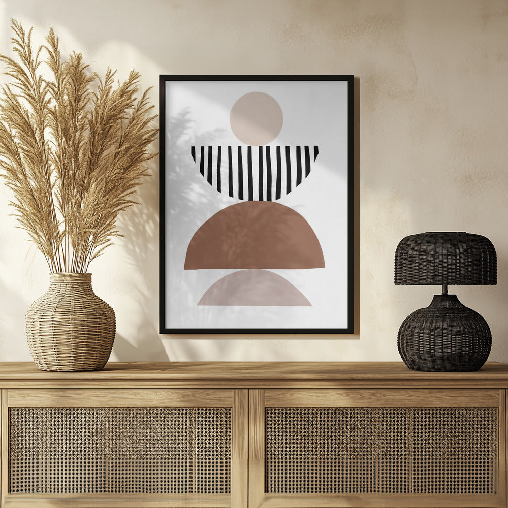 Geometric Abstract Art Poster