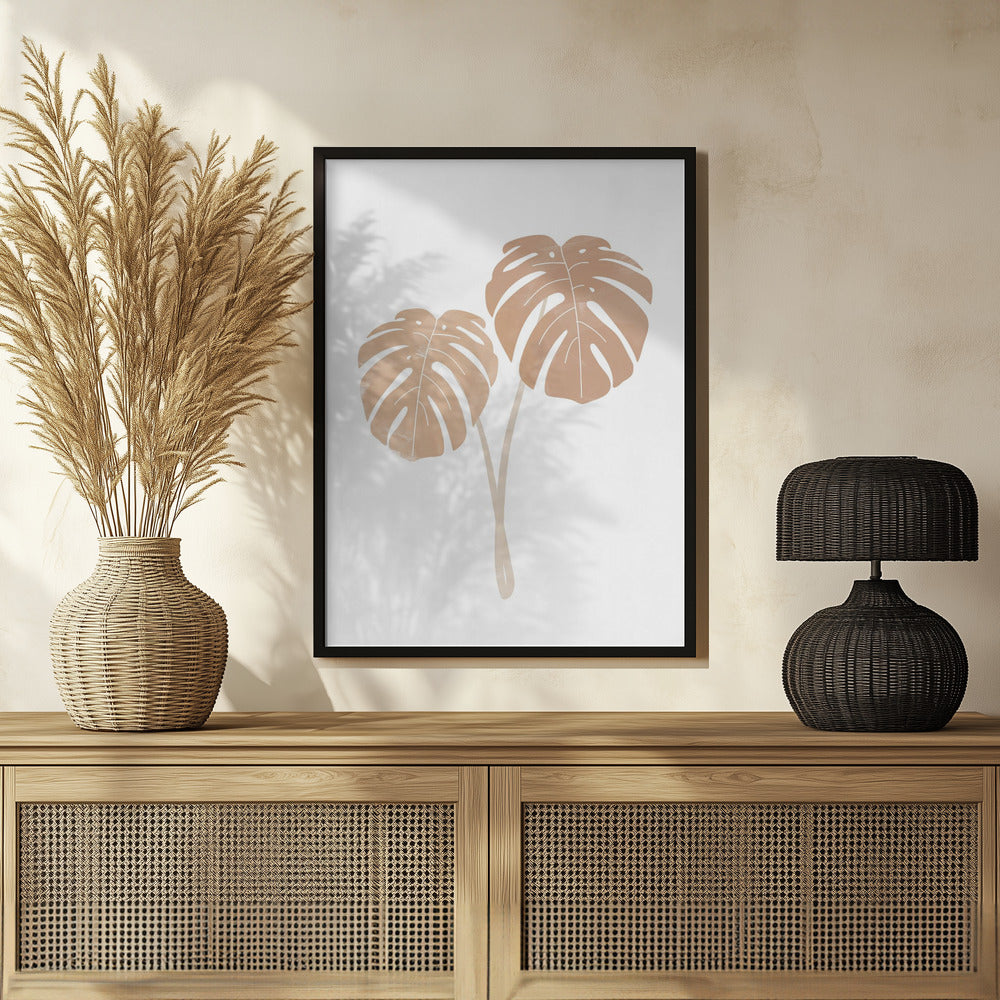 Monstera Plants Poster