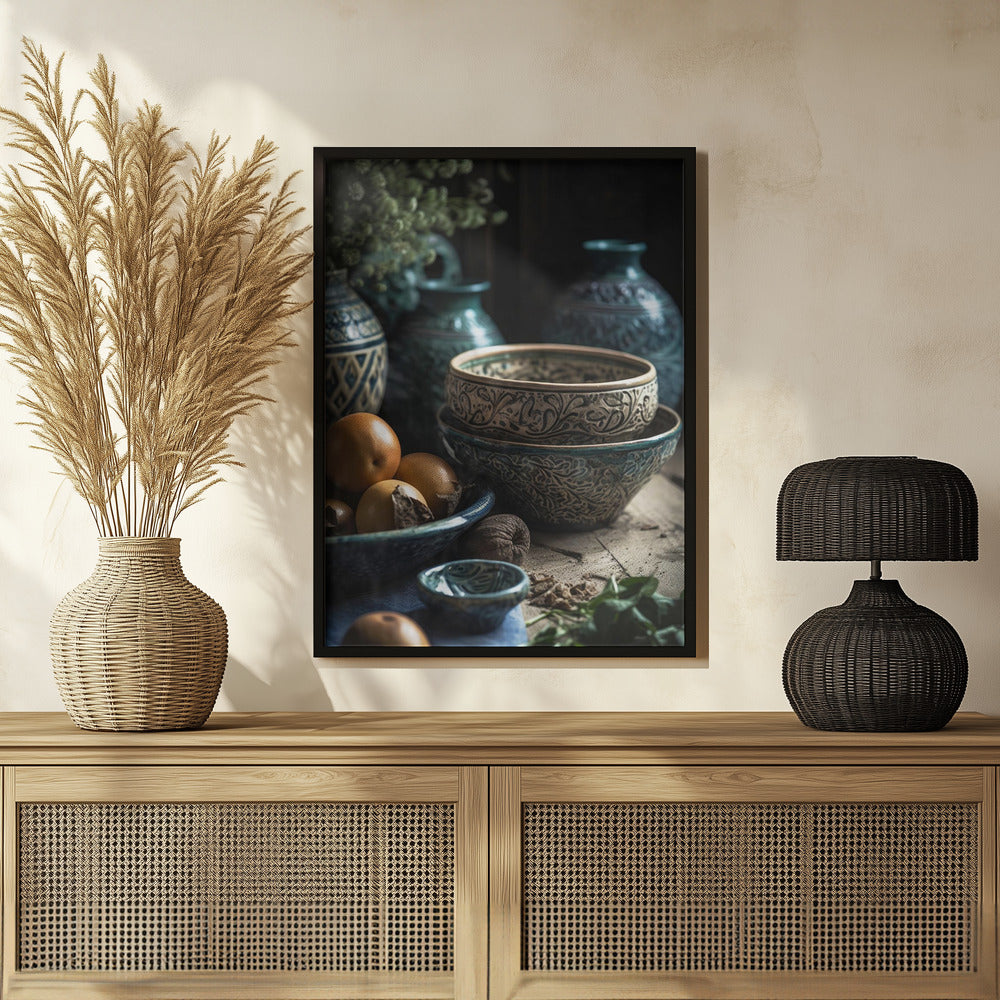 Moroccan Still Life No 5 Poster