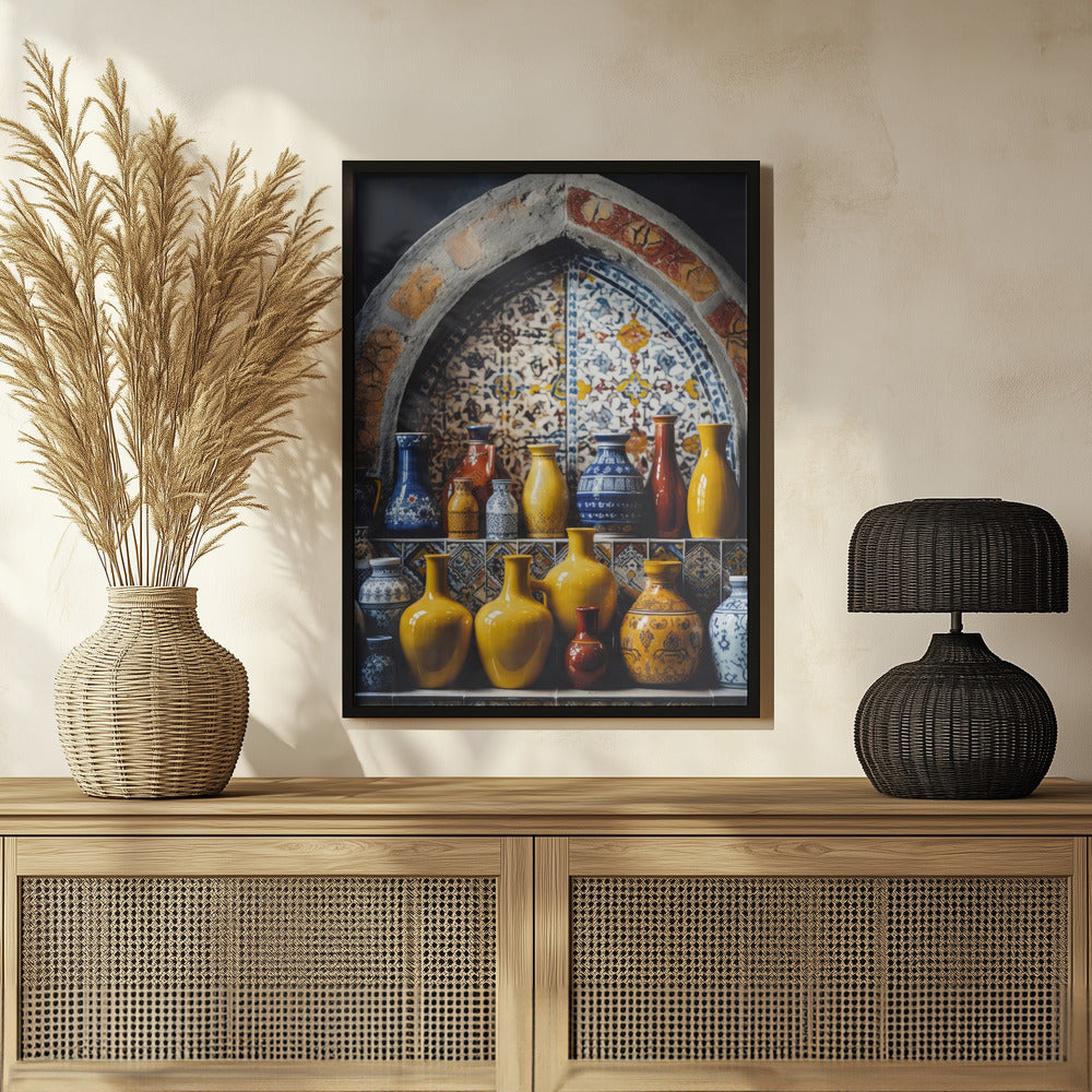 Moroccan Still Life No 6 Poster