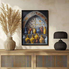 Moroccan Still Life No 6 Poster