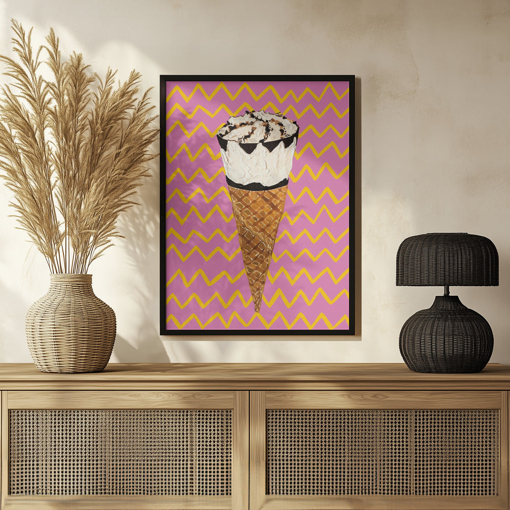 Cornetto Pink Poster