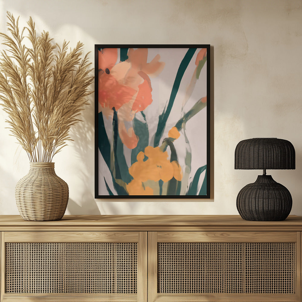 Colorful Flowers Poster