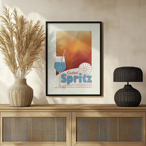 Aperol Spritz print Poster