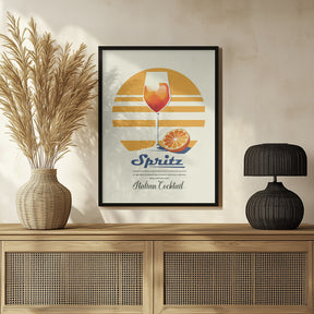 Spritz summer print Poster