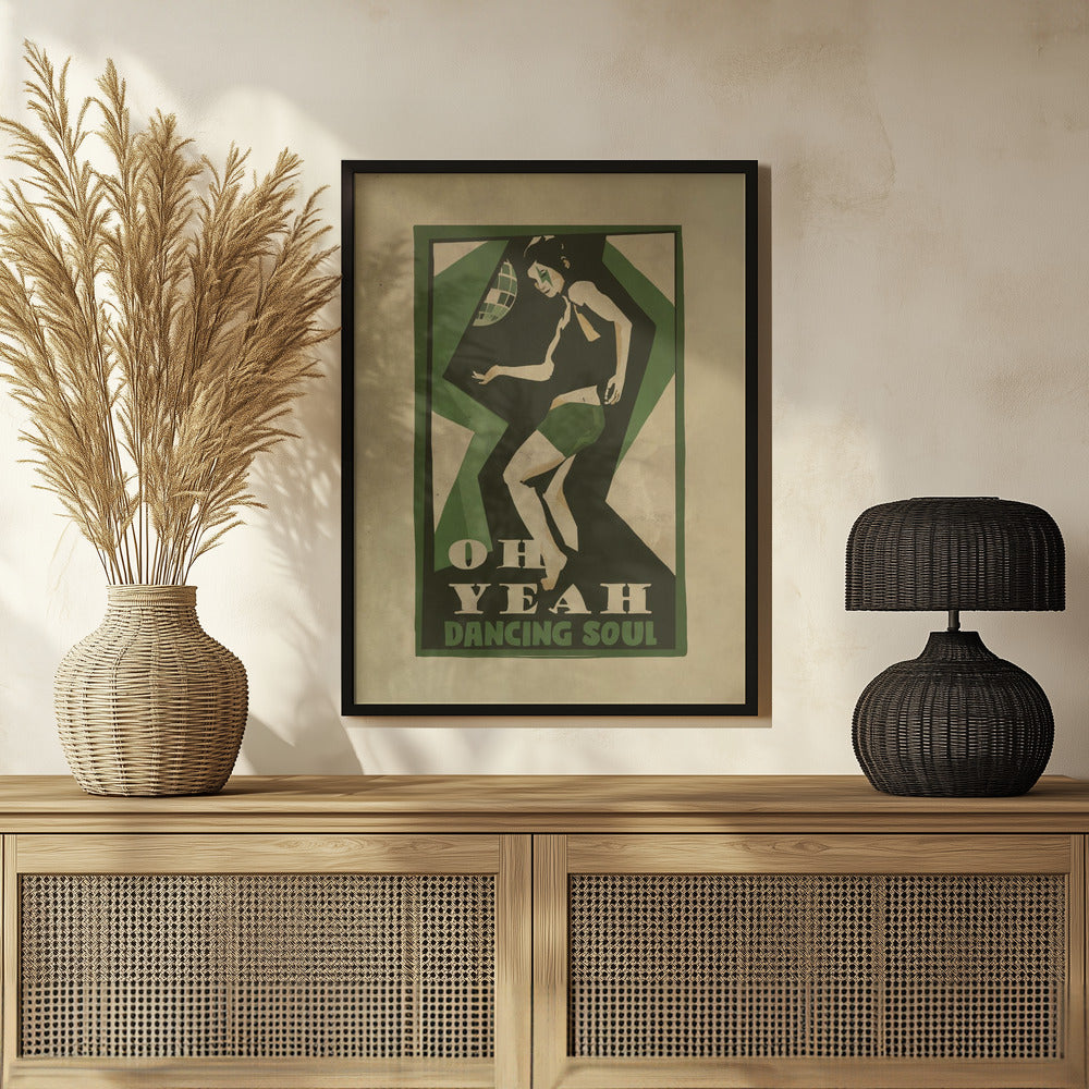 Dancing Soul print Poster