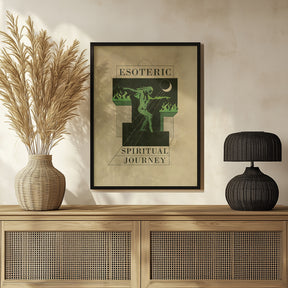 Esoteric dance print Poster