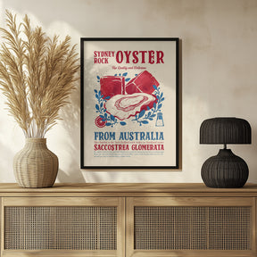 Oyster kitchen decor Poster