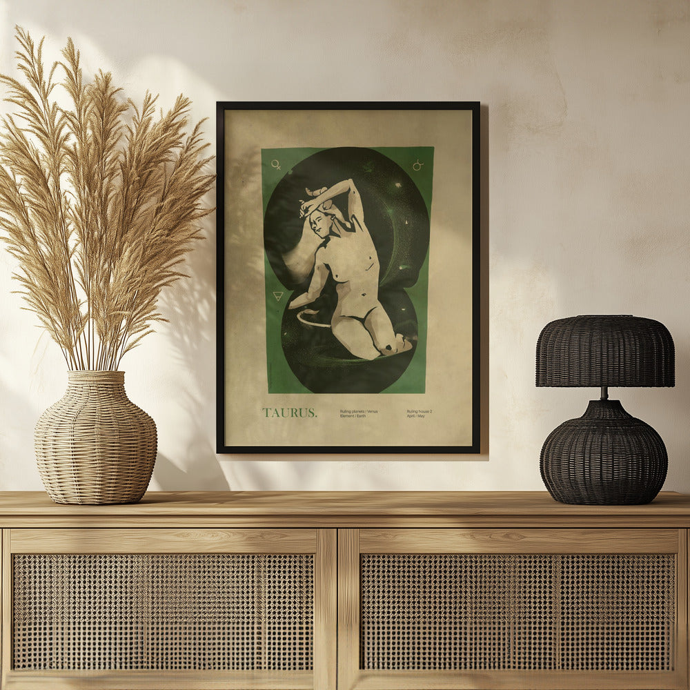 Taurus print Poster