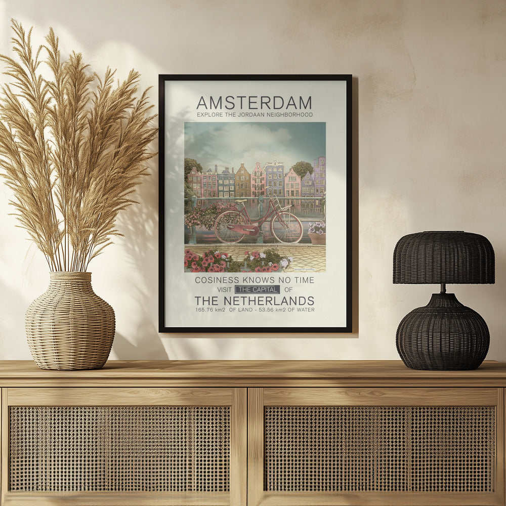 Amsterdam print Poster