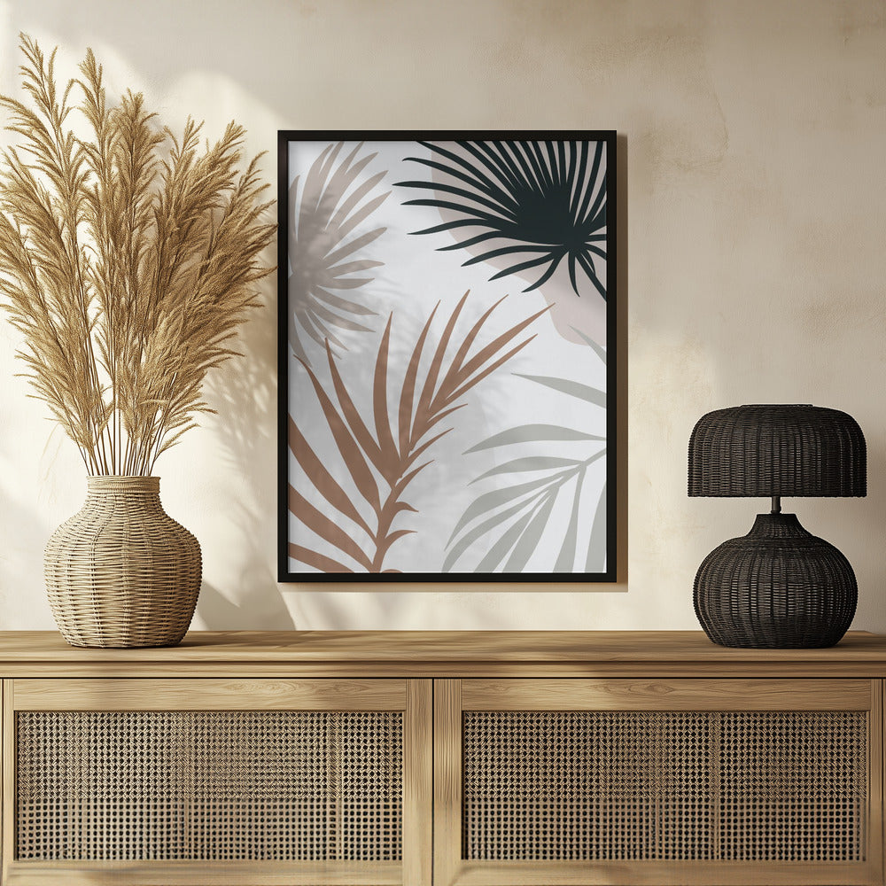 Tropical Leaves No4 Poster