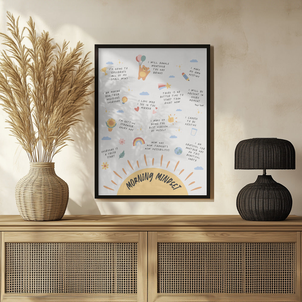 Morning Mindset Poster