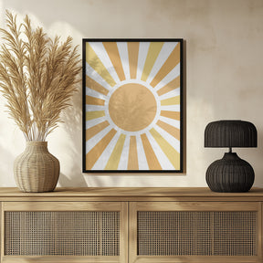 Sun Ray Poster