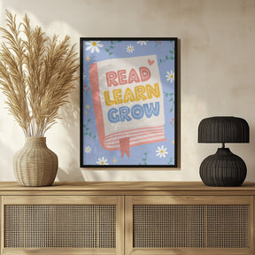 Read Learn Grow 4 Poster