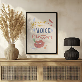 Your Voice Matters Poster