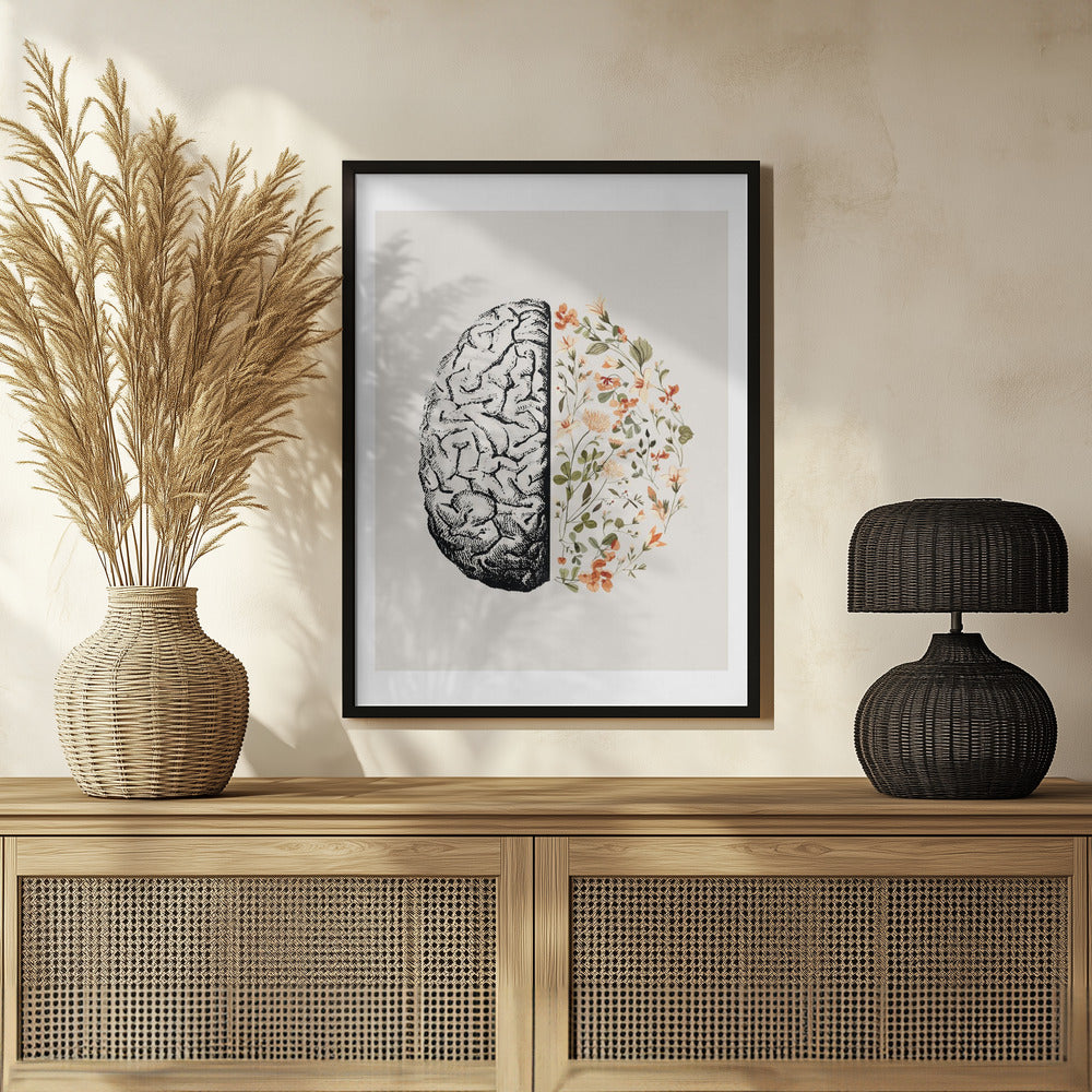 Brain Bloom Poster