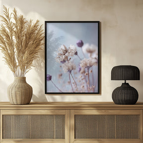 Pastel Dry Flowers No 4 Poster