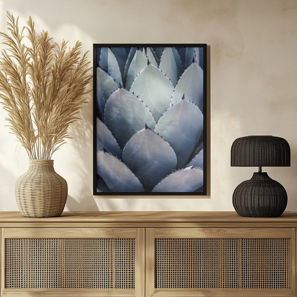 Blue Agave Side Poster