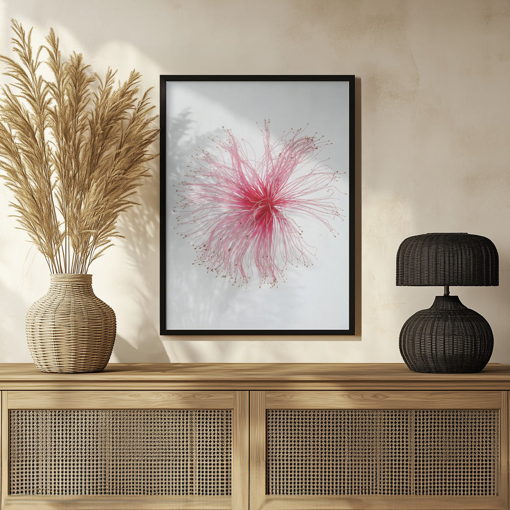 Botanical Paint Brush Poster